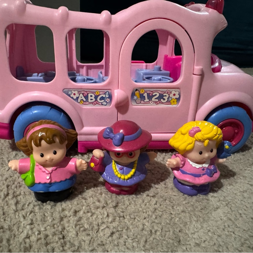 Fisher-Price little people bus set